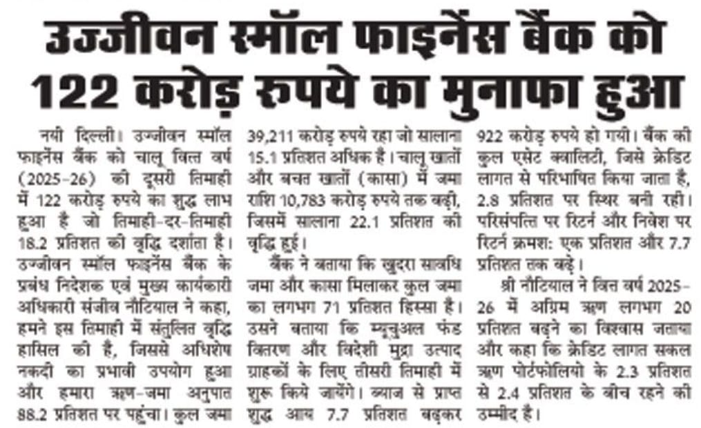 Ujjivan Rewardz Program