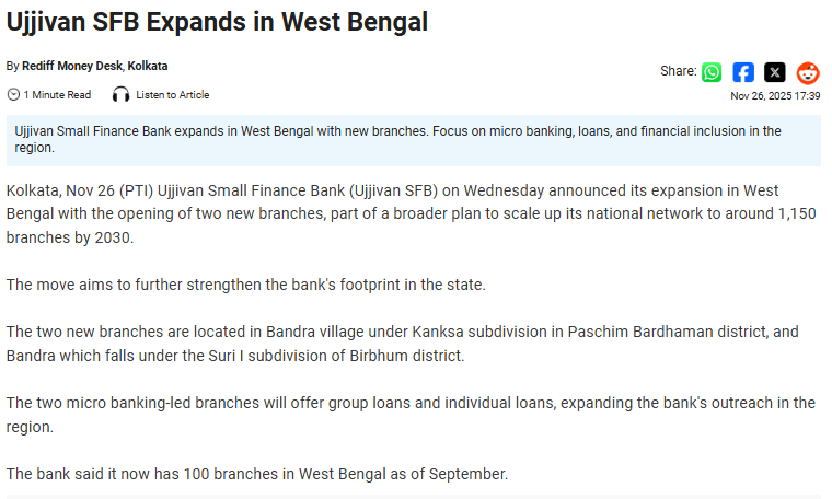 Ujjivan Rewardz Program