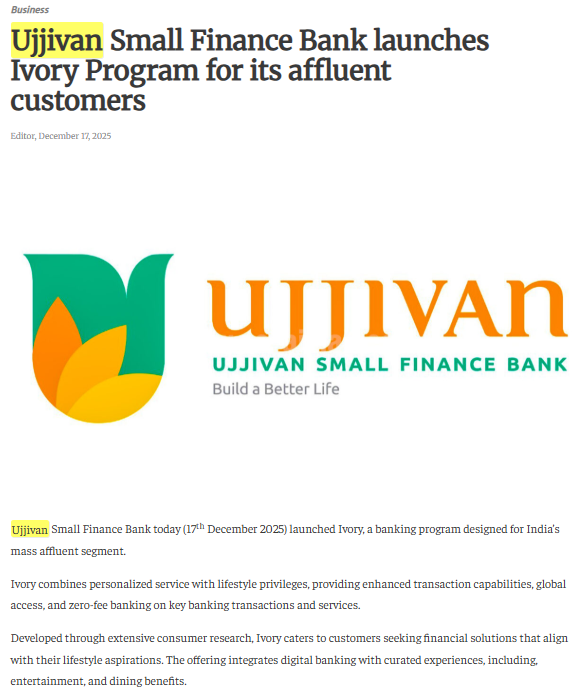 Ujjivan Rewardz Program