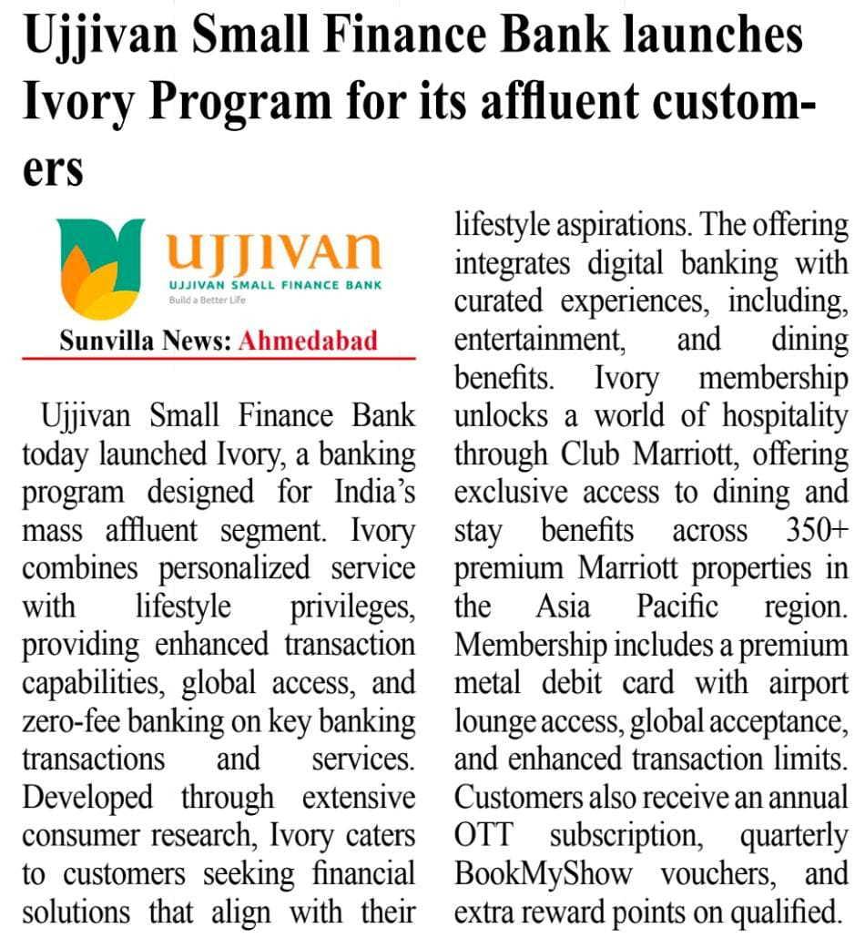 Ujjivan Rewardz Program