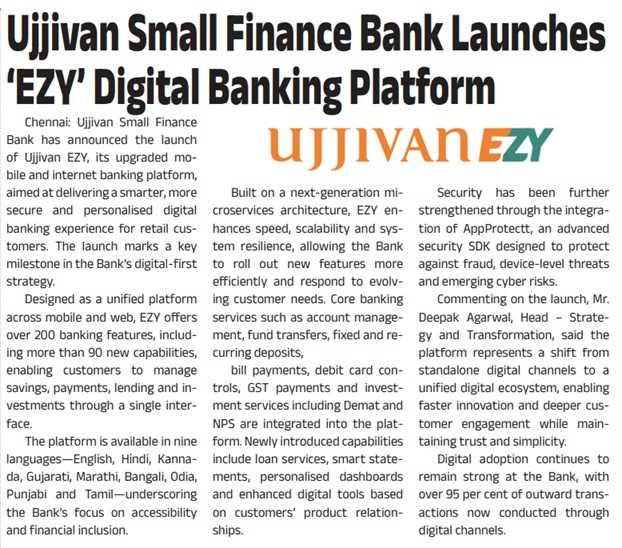 Ujjivan Rewardz Program