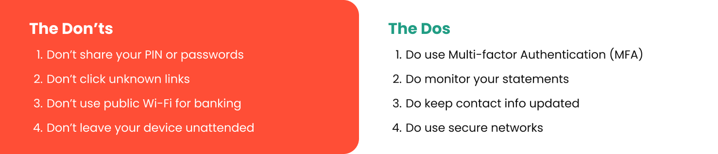 do's and don'ts