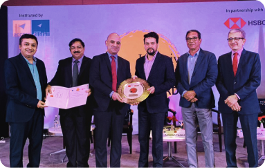 recognition display for Ujjivan's achievements