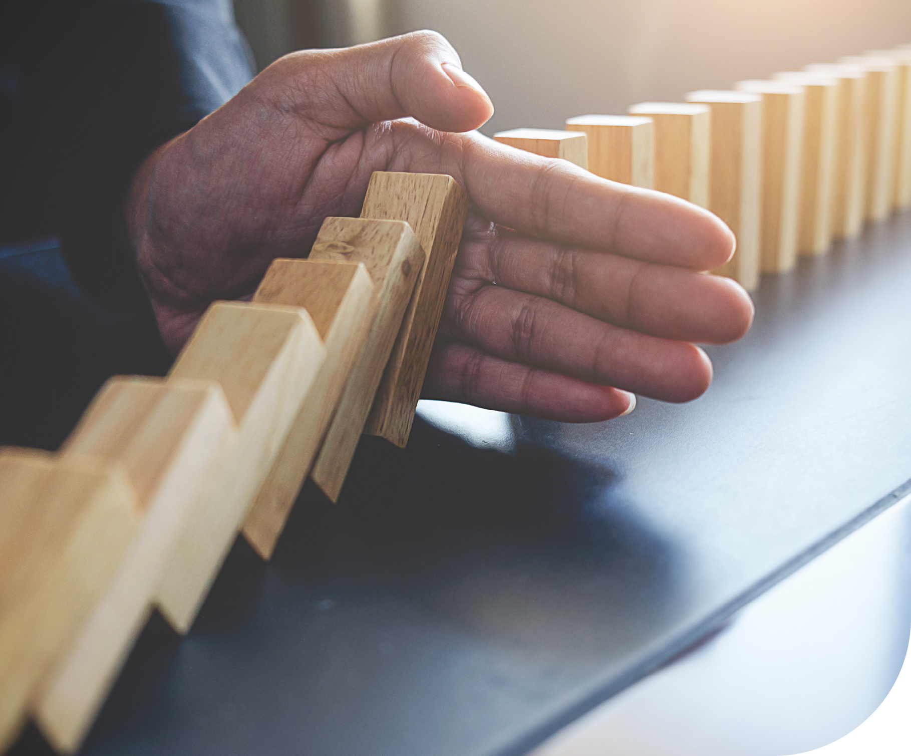 the bank's approach to risk management and mitigation strategies