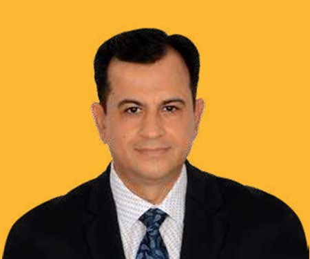 Rajiv, a member of the leadership team